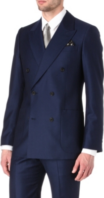 ALEXANDER MCQUEEN Pinstriped blazer