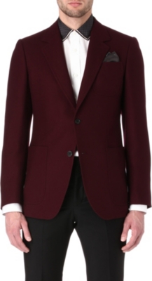 ALEXANDER MCQUEEN Patch-pocket blazer