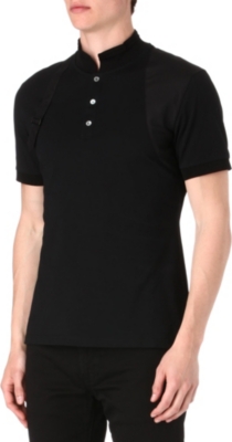 ALEXANDER MCQUEEN Harness polo shirt