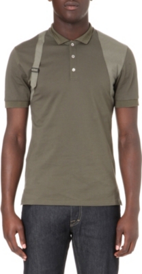 ALEXANDER MCQUEEN Harness polo shirt