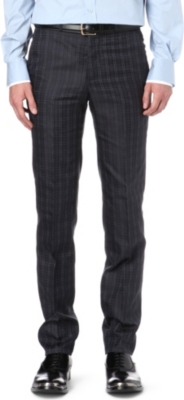 ALEXANDER MCQUEEN Houndstooth-checked trousers