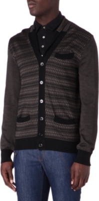 ALEXANDER MCQUEEN Jacquard cardigan