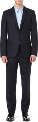 ALEXANDER MCQUEEN Pindot wool suit