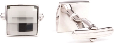 LANVIN Faceted crystal cufflinks