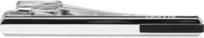 LANVIN Silver-plated and mother-of-pearl tie bar