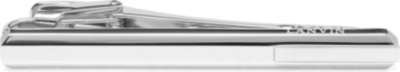 LANVIN Silver-plated and mother-of-pearl tie bar
