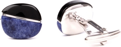 LANVIN Two half stone cufflinks