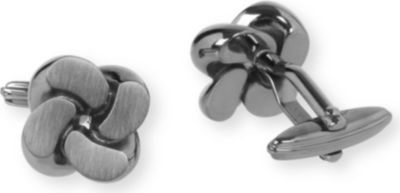 LANVIN Flat knot cufflinks
