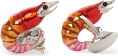 DEAKIN AND FRANCIS Shrimp cufflinks