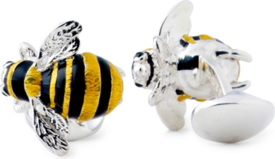 DEAKIN AND FRANCIS Bumble Bee cufflinks