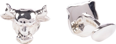 DEAKIN AND FRANCIS Bull and bear cufflinks