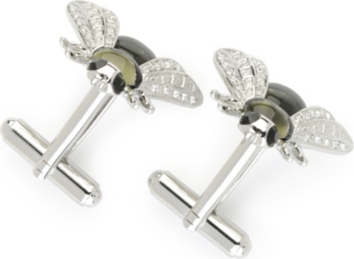 SIMON CARTER Darwin Bee cufflinks