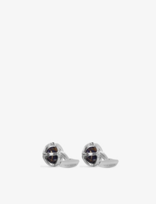 TATEOSSIAN Globe cufflinks