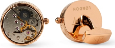TATEOSSIAN Mechanical Skeleton Movement cufflinks