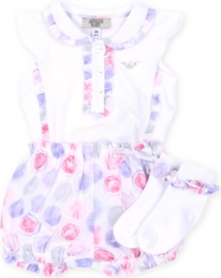 ARMANI JUNIOR Top, shorts and socks set 1-12 months