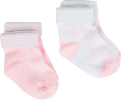 ARMANI JUNIOR Two-pack socks set 0-9 months