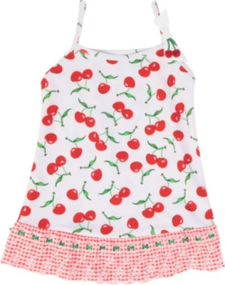 PATE DE SABLE Cherry dress 6-12 months