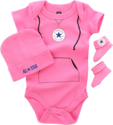 CONVERSE Three-piece set 0-6 months
