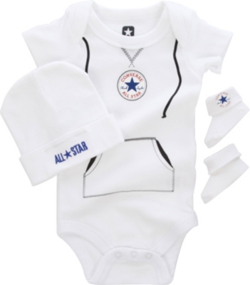CONVERSE Three-piece set 0-6 months