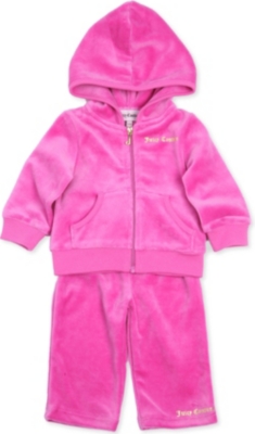 JUICY COUTURE Crown velour tracksuit 3-24 months