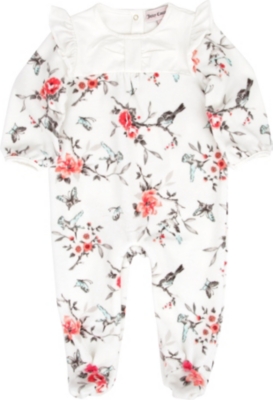 JUICY COUTURE Floral jersey baby-grow 0-9 months
