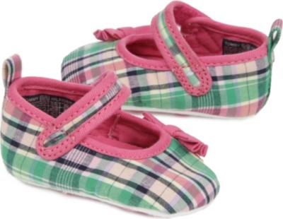 TOMMY HILFIGER Checked pumps 0-6 months