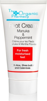 THE ORGANIC PHARMACY Manuka & Peppermint Foot Cream 50ml
