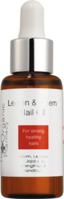 THE ORGANIC PHARMACY Lemon & Neem nail oil 30ml