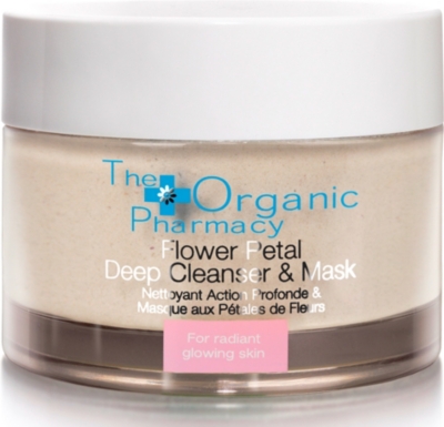 THE ORGANIC PHARMACY Flower Petal Deep Cleanser and Exfoliating Mask