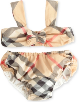 BURBERRY Classic check bikini 3 months - 3 years
