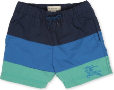 BURBERRY Striped swimming shorts 3 months
