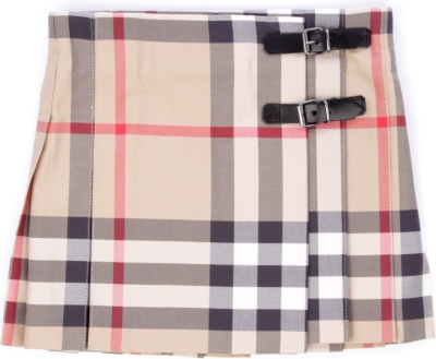 BURBERRY Checked kilt 3 months-3 years