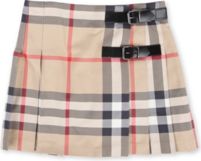 BURBERRY Checked skirt 4-14 years