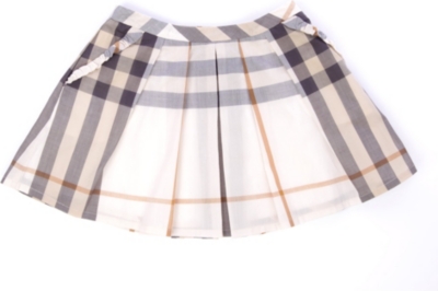 BURBERRY Check skirt 4-14 years