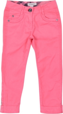 BURBERRY Coloured trousers 4-14 years