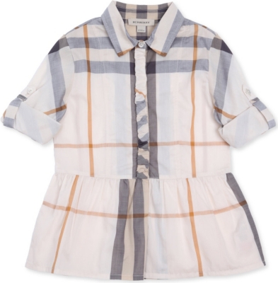 BURBERRY Checked shirt 4-14 years