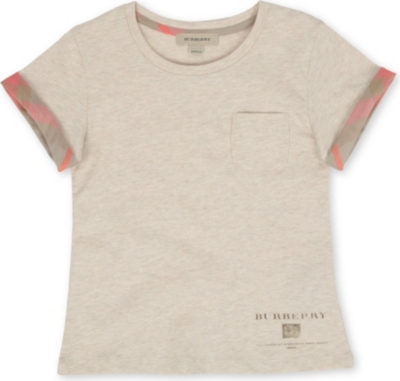 BURBERRY Pocket t-shirt 4-14 years