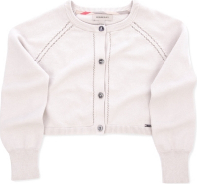 BURBERRY Cropped cardigan 4-14 years