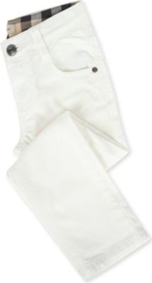 BURBERRY Slim-fit jeans 4-14 years