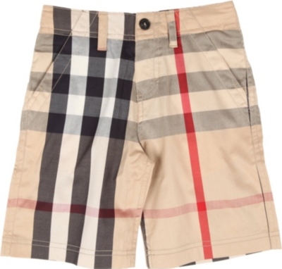 BURBERRY Checked shorts 12-14 years