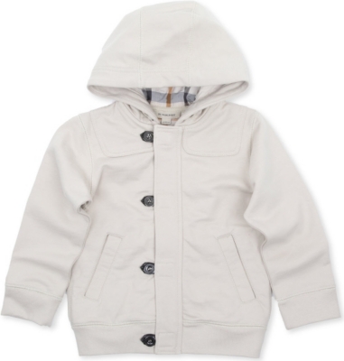 BURBERRY Button-up hoody 4-14 years