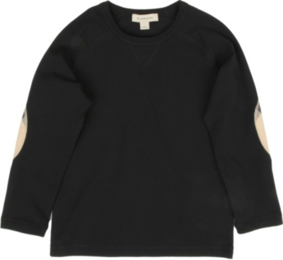 BURBERRY Check detail long sleeve t-shirt 4-14 years