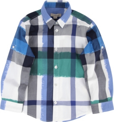 BURBERRY Checked shirt 4-14 years