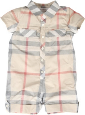BURBERRY Short all-in-one 1-9 months