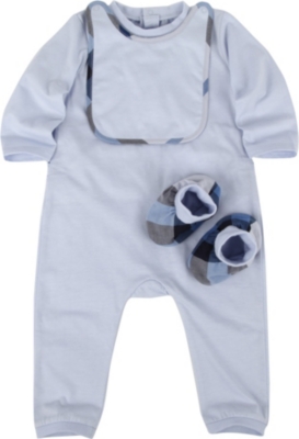 BURBERRY Three-piece set 1-9 months