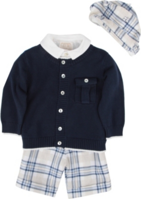 EMILE ET ROSE Four-piece set 3-24 months