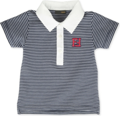 FENDI Striped polo shirt 9-24 months