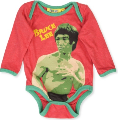 FABRIC FLAVOURS Bruce Lee bodysuit 0-18 months