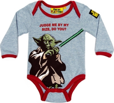 FABRIC FLAVOURS Star Wars Yoda bodysuit 0-18 months