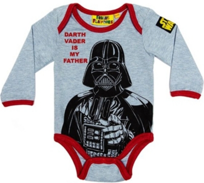 FABRIC FLAVOURS Star Wars Darth Vader bodysuit 0-18 months